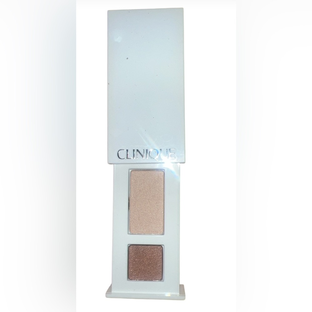 Clinique All About Shadow Duo Like Mink Travel Size Mini NWOB